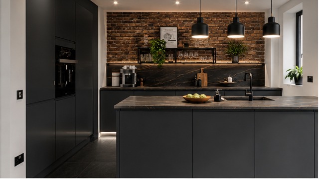 Contemporary handle-free kitchens by Dominus Kitchens, London